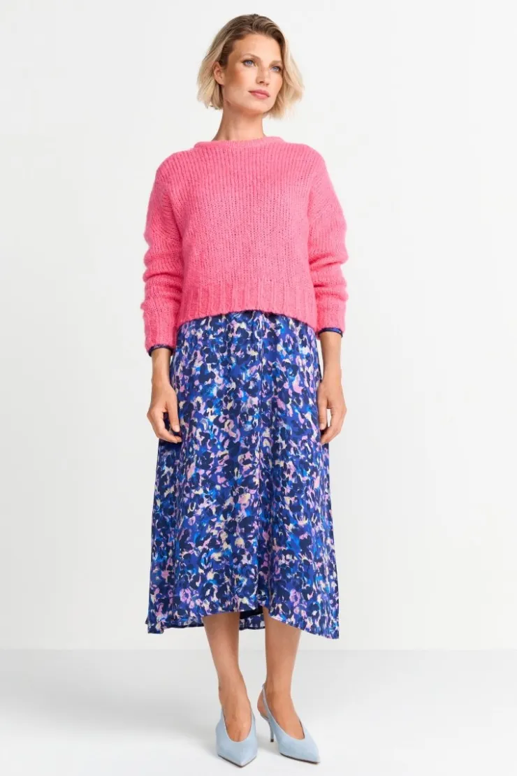 Rich & Royal Grobstrickpullover Mit Rundhalsausschnitt<Damen Pullover