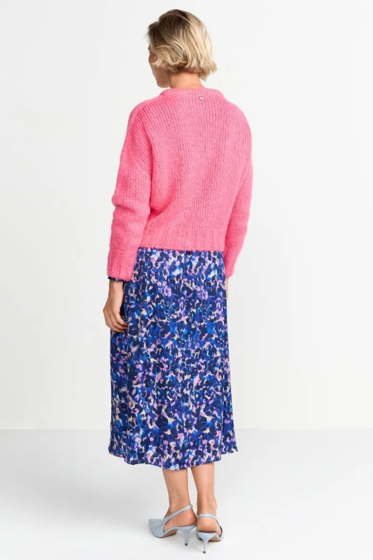 Rich & Royal Grobstrickpullover Mit Rundhalsausschnitt<Damen Pullover