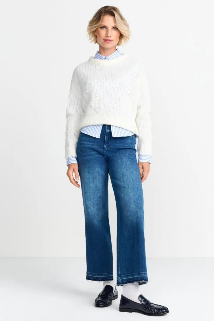 Rich & Royal Grobstrickpullover Mit Rundhalsausschnitt<Damen Pullover