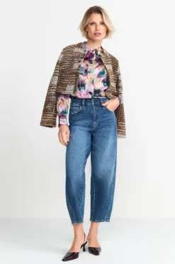 Rich & Royal Hemdkragenbluse Mit Blumenprint<Damen Casual Blusen
