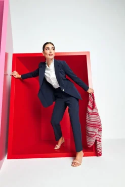 Rich & Royal Hose<Damen Schmale Hosen|Business Hosen