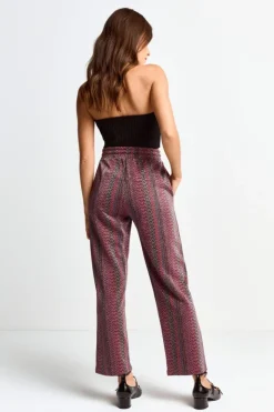 Rich & Royal Hose Mit Glitzereffekt<Damen Schmale Hosen