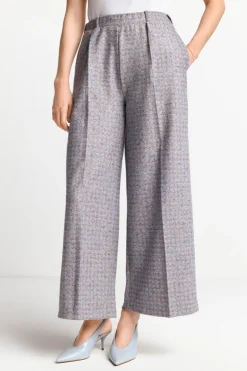 Rich & Royal Karierte Culotte Aus Wollmix<Damen Weite Hosen|Business Hosen