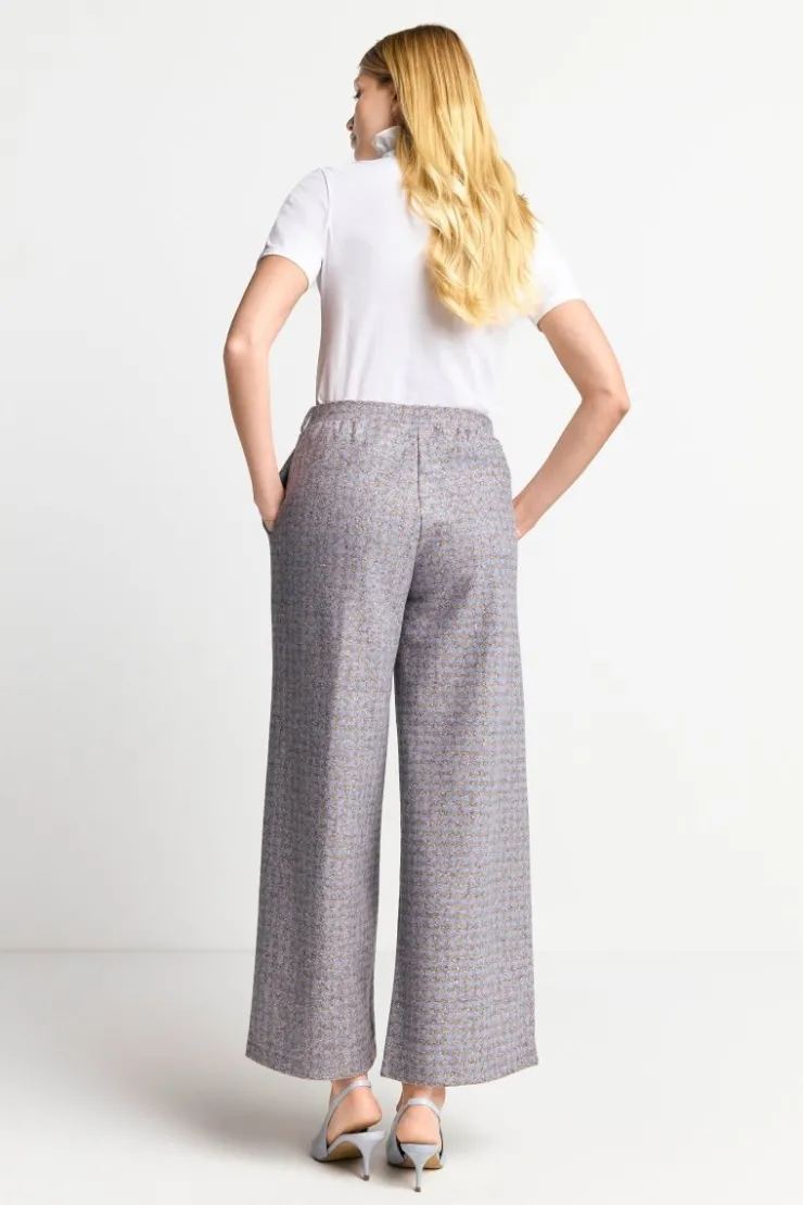 Rich & Royal Karierte Culotte Aus Wollmix<Damen Weite Hosen|Business Hosen