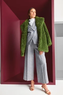 Rich & Royal Karierter Wollblazer Mit Reverskragen<Damen Casual Blazer|Business Blazer