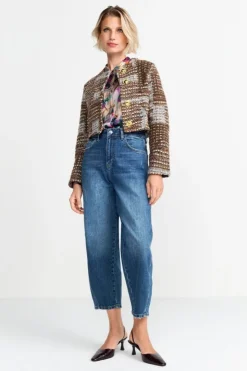 Rich & Royal Kurze Bouclé-Jacke<Damen Übergangsjacken|Bouclé-Jacken