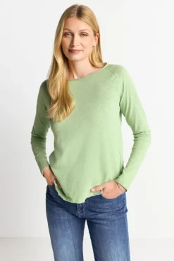 Rich & Royal Longsleeve Aus Baumwolle Mit Offenen Kanten<Damen Longsleeves