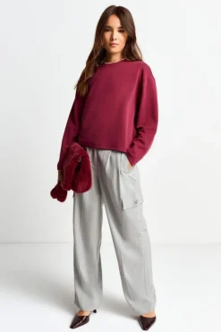 Rich & Royal Longsleeve Aus Supersoftem Jersey<Damen Sweat|Longsleeves