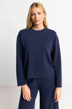 Rich & Royal Longsleeve Aus Supersoftem Jersey<Damen Sweat|Longsleeves