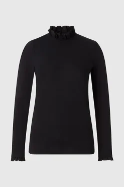 Rich & Royal Longsleeve Mit Frill-Kragen<Damen Longsleeves