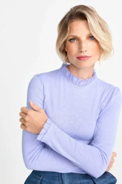 Rich & Royal Longsleeve Mit Frill-Kragen<Damen Longsleeves