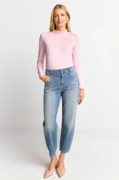 Rich & Royal Longsleeve Mit Frill-Kragen<Damen Longsleeves