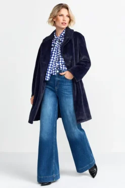 Rich & Royal Mantel Aus Weichem Fake Fur<Damen Felljacken