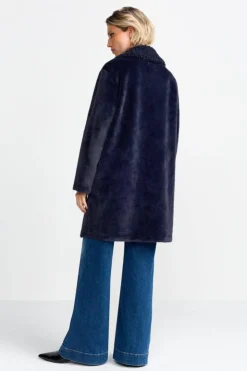 Rich & Royal Mantel Aus Weichem Fake Fur<Damen Felljacken