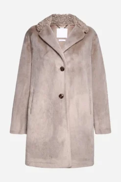 Rich & Royal Mantel Aus Weichem Fake Fur<Damen Felljacken