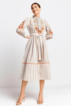 Rich & Royal Midikleid<Damen Midikleider