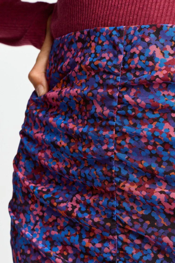 Rich & Royal Midirock Mit Floralem Allover-Print<Damen Midiröcke