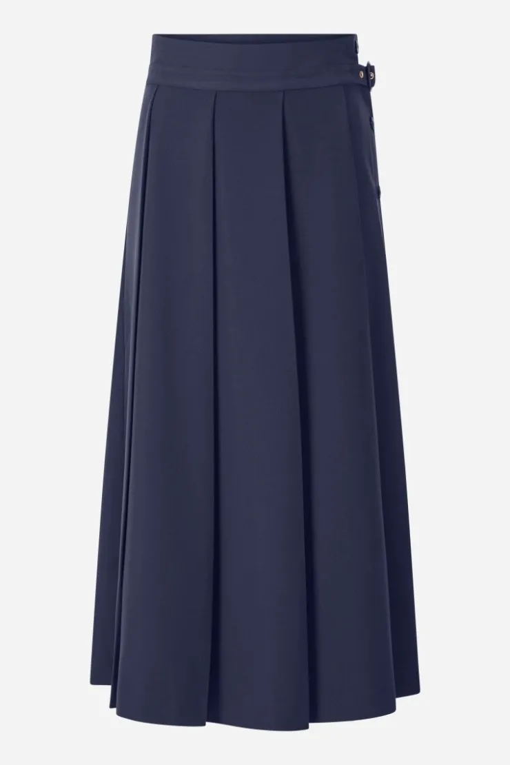 Rich & Royal Midirock Mit Seitlicher Knopfleiste<Damen Midiröcke