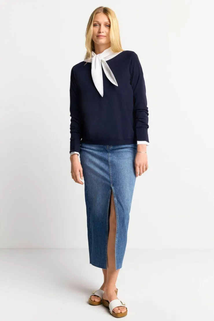 Rich & Royal Nahtloser Strickpullover<Damen Pullover