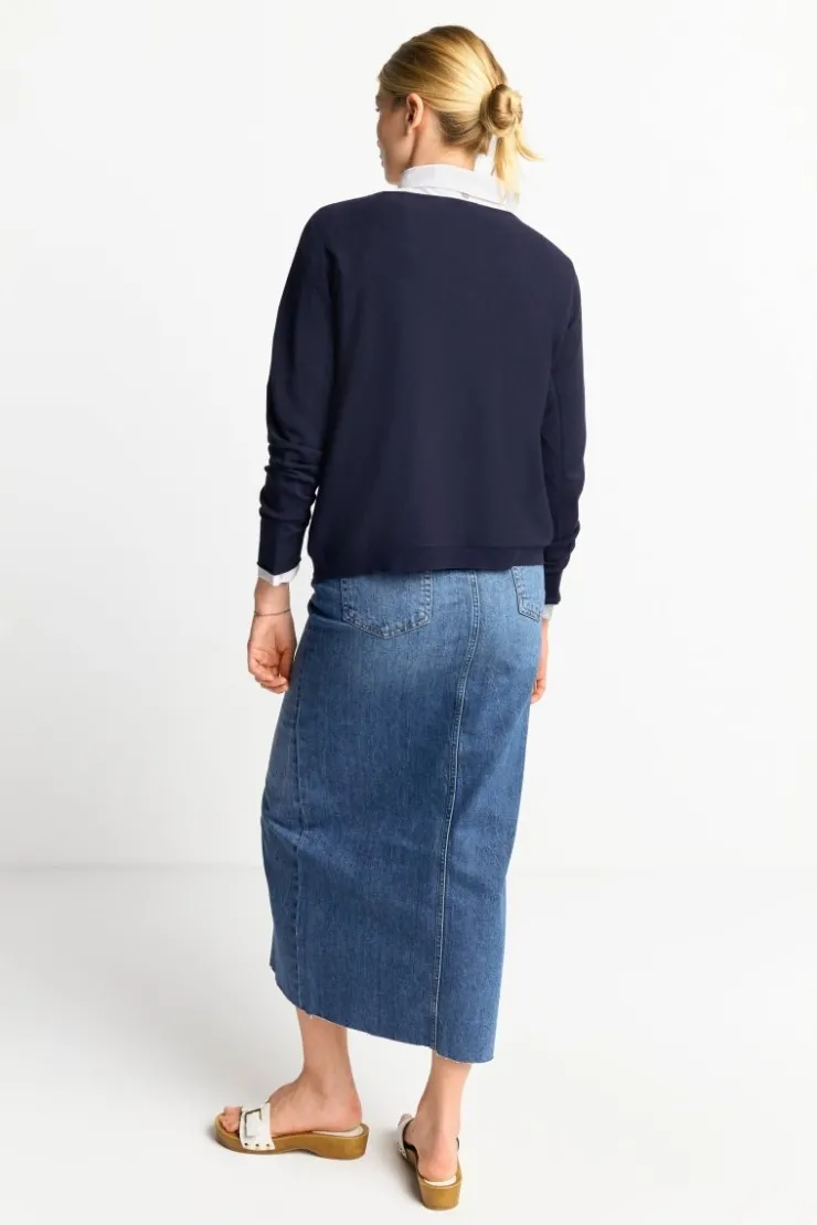 Rich & Royal Nahtloser Strickpullover<Damen Pullover