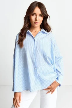 Rich & Royal Oversized Hemdbluse<Damen Casual Blusen