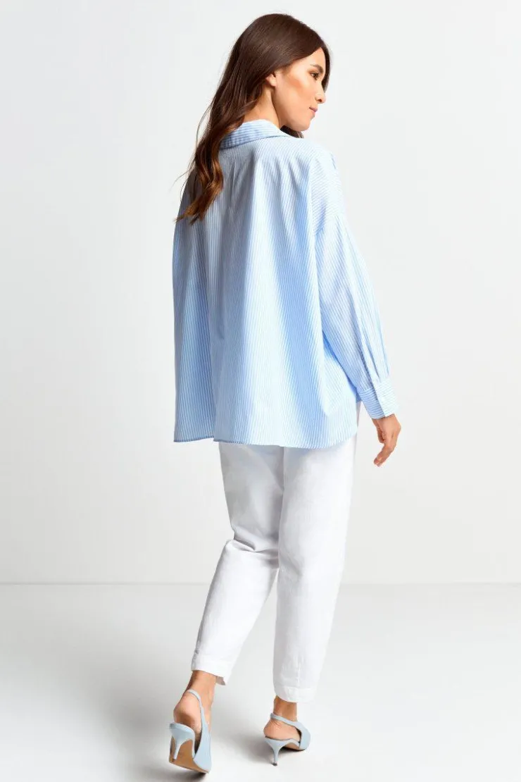Rich & Royal Oversized Hemdbluse<Damen Casual Blusen