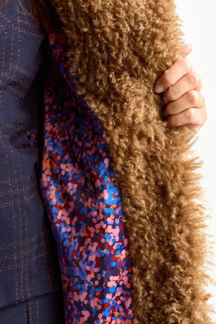 Rich & Royal Oversized-Mantel Aus Kustfell<Damen Felljacken