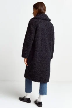 Rich & Royal Oversized-Mantel Aus Teddyfell<Damen Felljacken