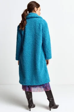 Rich & Royal Oversized-Mantel Aus Teddyfell<Damen Felljacken
