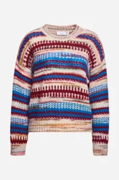 Rich & Royal Pullover Mit Bunten Streifen<Damen Pullover