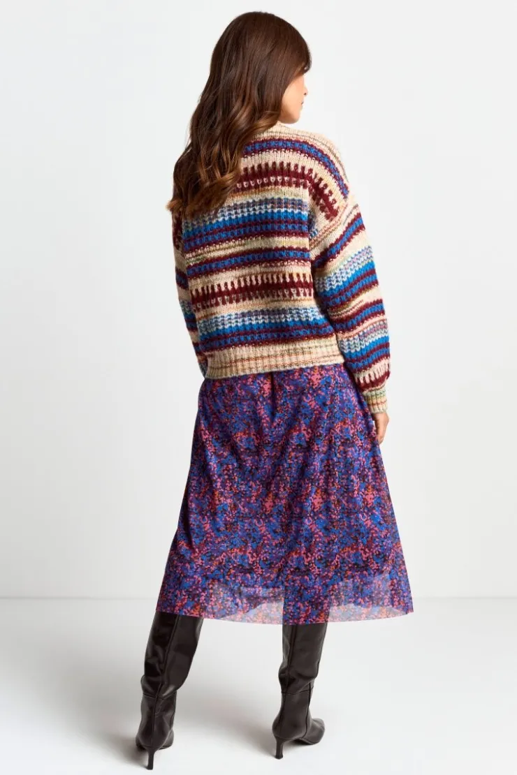 Rich & Royal Pullover Mit Bunten Streifen<Damen Pullover