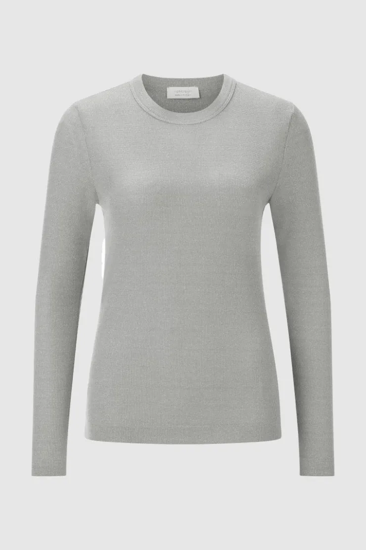 Rich & Royal Rib-Longsleeve<Damen Longsleeves