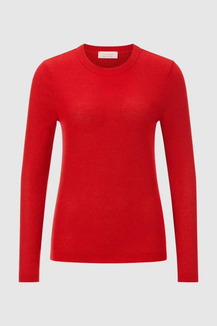 Rich & Royal Rib-Longsleeve<Damen Longsleeves