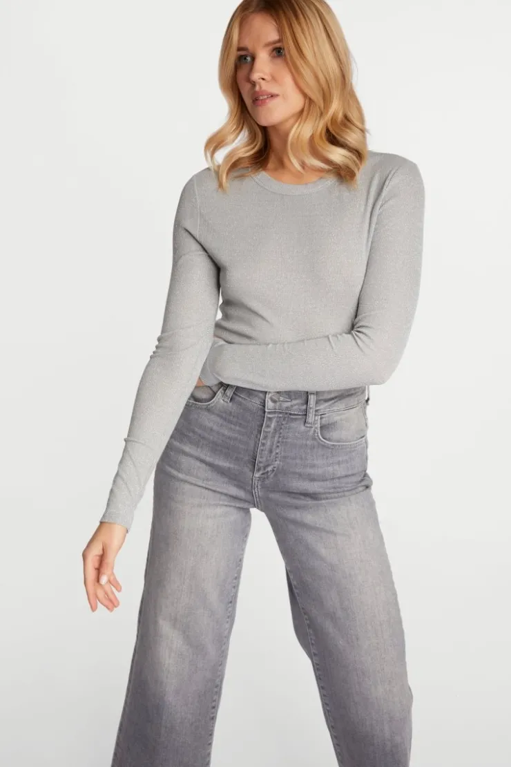 Rich & Royal Rib-Longsleeve<Damen Longsleeves