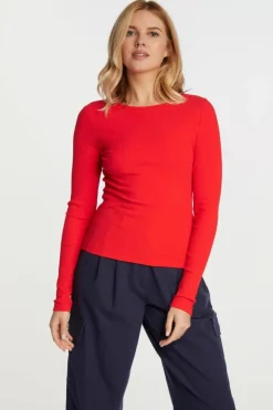 Rich & Royal Rib-Longsleeve<Damen Longsleeves