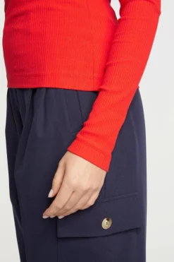 Rich & Royal Rib-Longsleeve<Damen Longsleeves