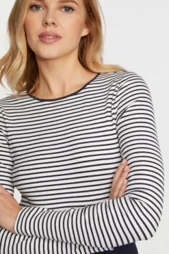 Rich & Royal Rib-Longsleeve Aus Bio-Baumwolle<Damen Longsleeves