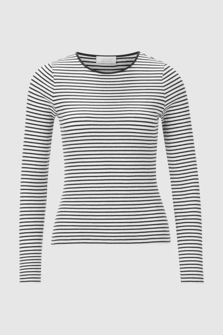 Rich & Royal Rib-Longsleeve Aus Bio-Baumwolle<Damen Longsleeves