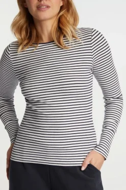 Rich & Royal Rib-Longsleeve Aus Bio-Baumwolle<Damen Longsleeves