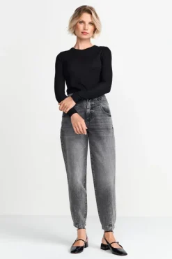 Rich & Royal Rib-Longsleeve Mit Glanzeffekt<Damen Longsleeves