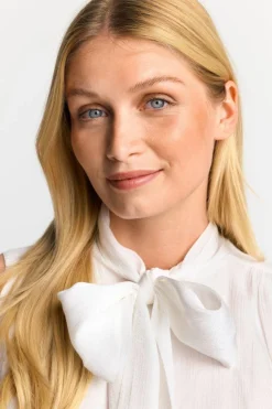 Rich & Royal Ärmellose Schluppenbluse Mit Glanzeffekt<Damen Casual Blusen|Business Blusen