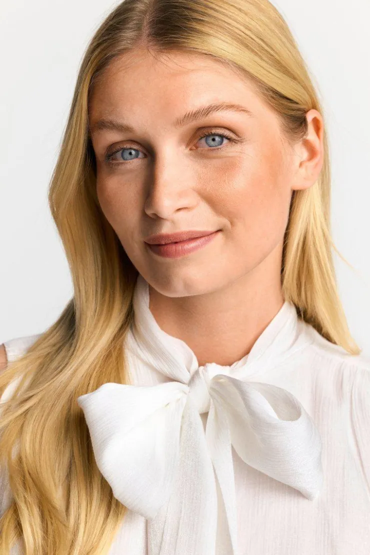 Rich & Royal Ärmellose Schluppenbluse Mit Glanzeffekt<Damen Casual Blusen|Business Blusen