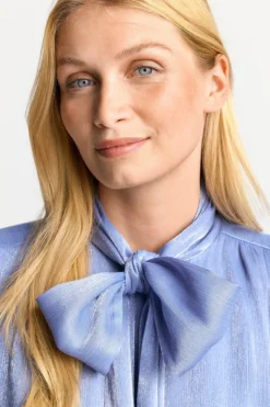Rich & Royal Ärmellose Schluppenbluse Mit Glanzeffekt<Damen Casual Blusen|Business Blusen