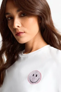 Rich & Royal Statement-Shirt Mit Crew-Neck<Damen T-Shirts