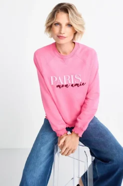 Rich & Royal Statement-Sweater Mit Raglanärmeln<Damen Sweat