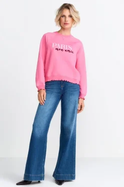 Rich & Royal Statement-Sweater Mit Raglanärmeln<Damen Sweat