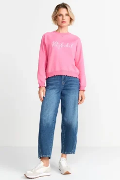 Rich & Royal Statement-Sweater Mit Raglanärmeln<Damen Sweat