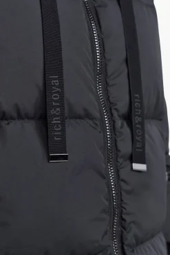 Rich & Royal Steppmantel Mit Kapuze<Damen Steppjacken|Mäntel