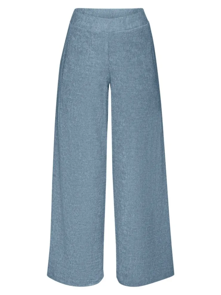 Rich & Royal Stoffhose In Crinkle-Optik<Damen Weite Hosen