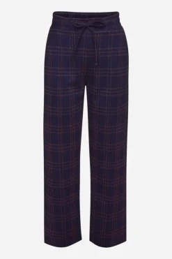 Rich & Royal Stoffhose Mit Karomuster Und Bügelfalte<Damen Schmale Hosen|Business Hosen